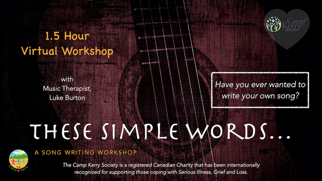 1.5 Hour Song Writing Workshop